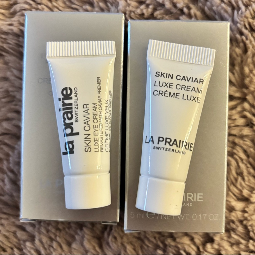 La Prairie Skin Caviar Luxe Cream (5ml) & Eye Cream (3ml)